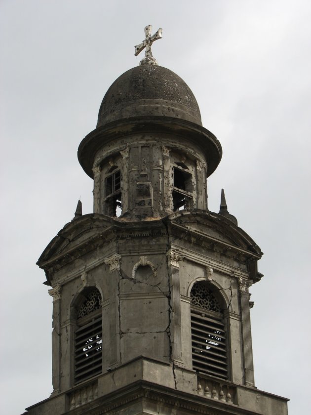oude kathedraal van Managua