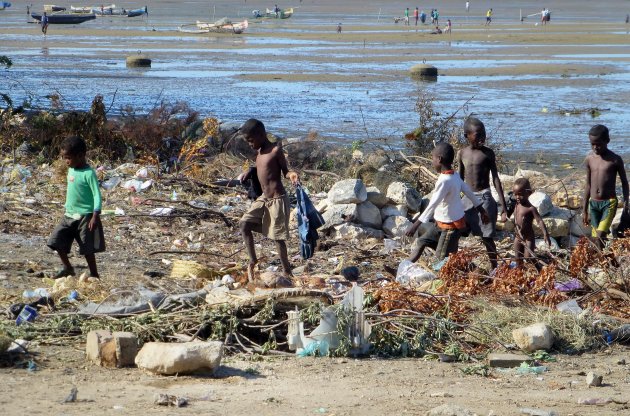 Kids on the beach