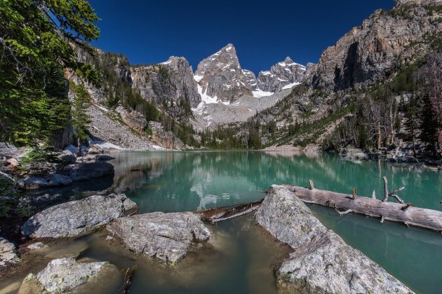 Delta Lake en Grand Teton