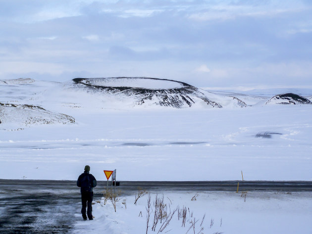 De kraters bij Skútustaðagígar