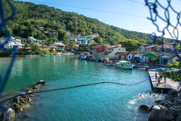 De kleuren van het eiland Santa Catarina