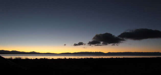 Sunrise over Manasarovar