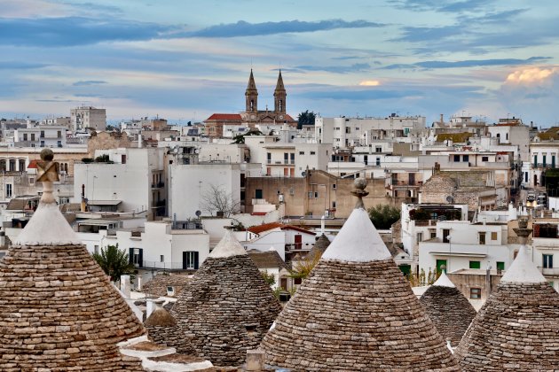 Uitzicht op Alberobello