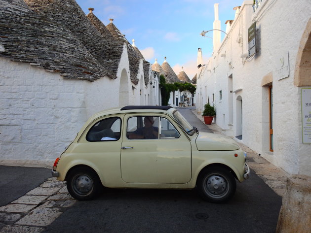 Fiatje in Alberobello. 