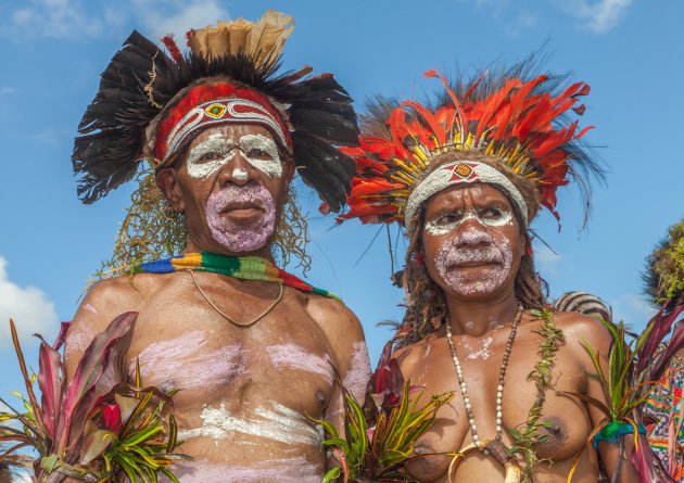 In Goroka wil iedereen op de foto