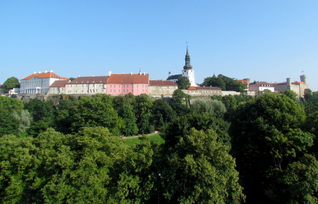 uitzicht op Toompea