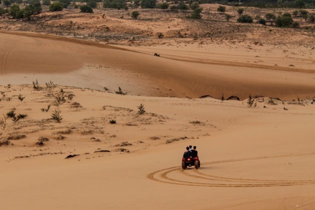 In de Zandduinen van Mui Ne