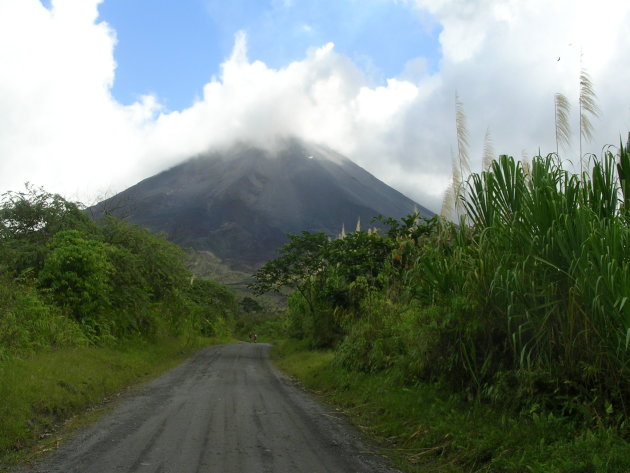 een weg naar de Arenal