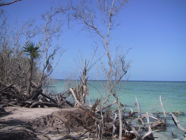 Strand nabij Vinales, Cuba