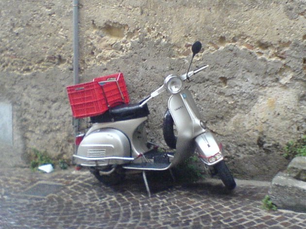 Vespa in Calabrie