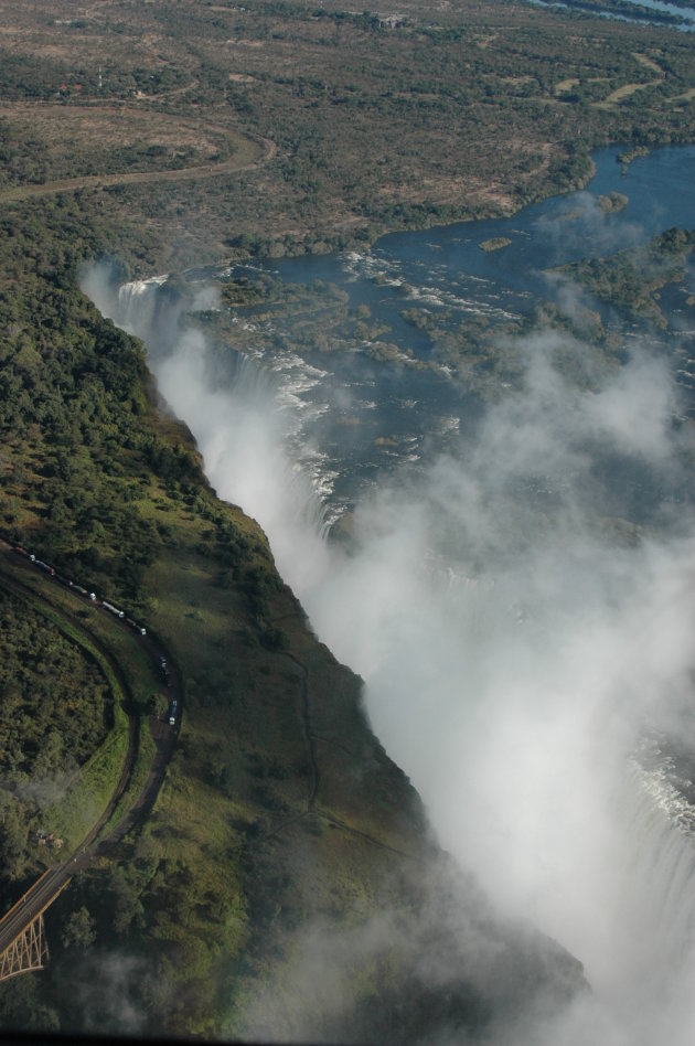 Vanuit de heli