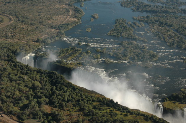 vanuit de heli