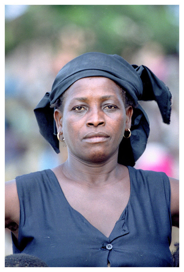 vrouw in Sao Tome