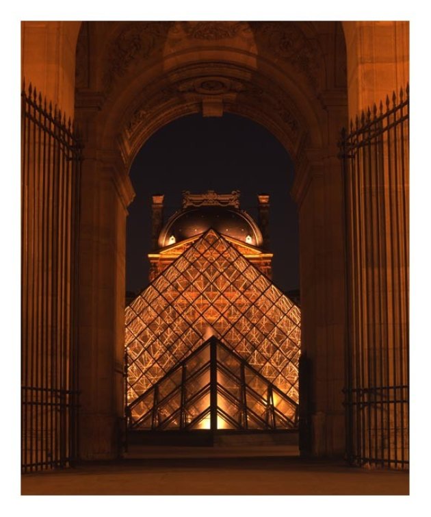 Louvre by night