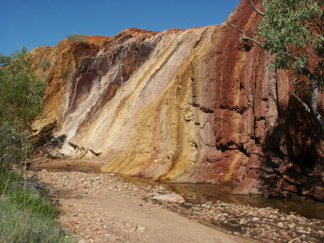 Ochre Pits in de MacDonnel Ranges