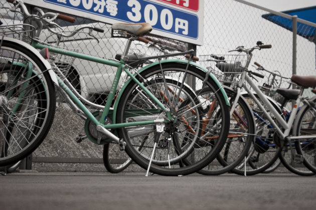 Fietsen in Osaka