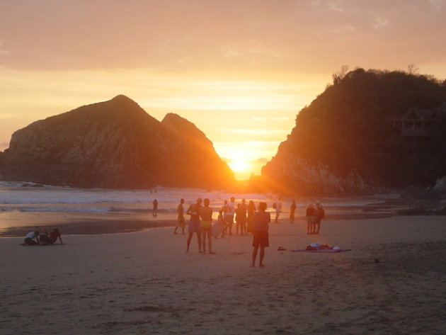 Sunset in Zipolite