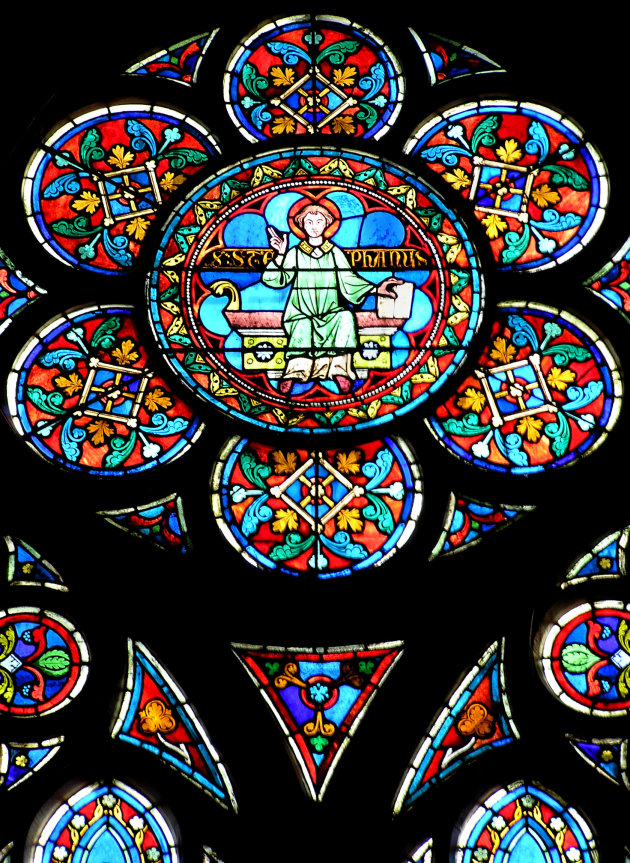 Glas in lood Notre Dame, Parijs