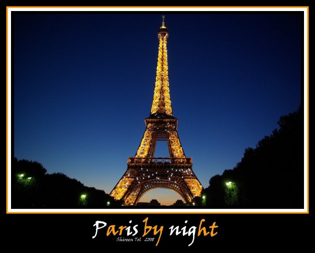 Paris by night