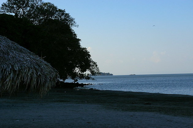 Verlaten strand