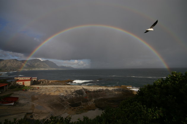 Regenbogen bij Hermanus