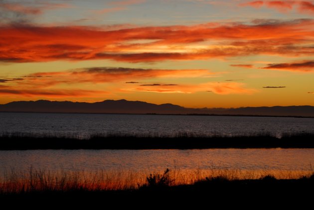 Sunset on Lake Ellsemere