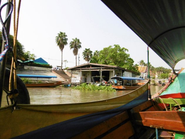 longtailboat rond Ayutthaya