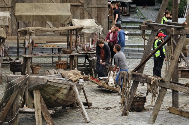 Korenlei wordt Les Misérables filmset