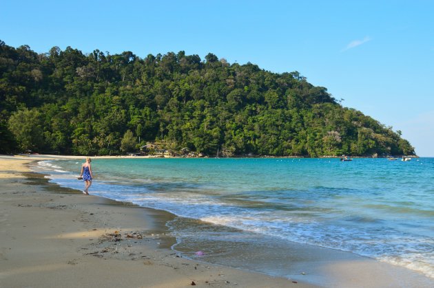 De rust op Pulau Tioman, Maleisië