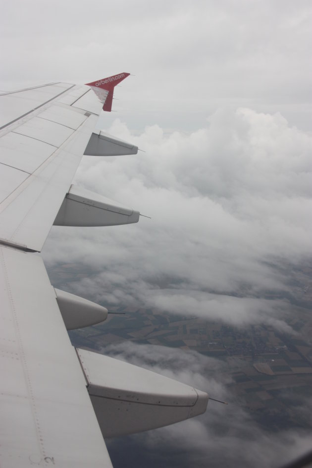 2008: Uitzicht over Duitsland (in de wolken)