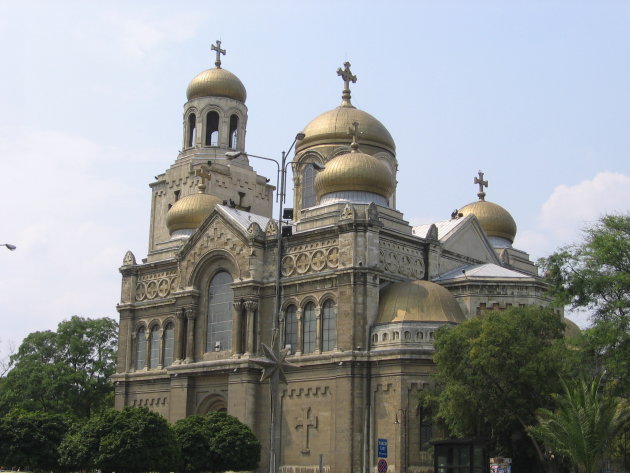 zelfde kerkje in Varna maar nu overdag