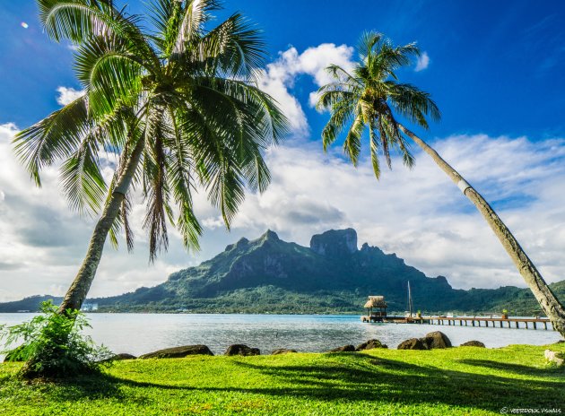 Bora Bora vanuit een alternatieve hoek