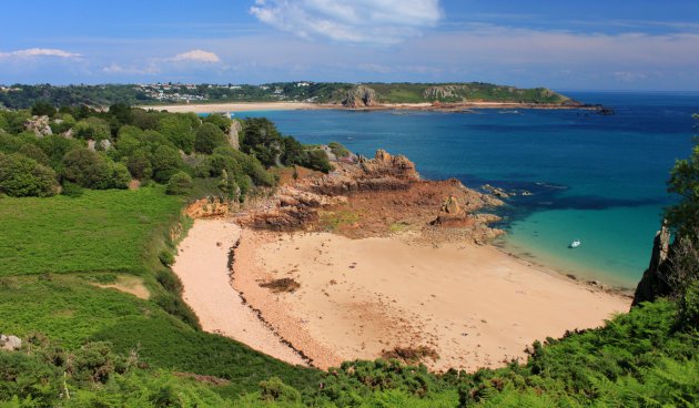 Stranden van Jersey