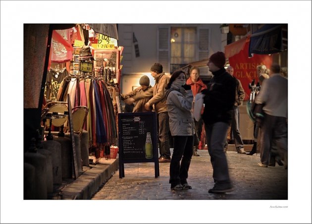 Markt du Sacre Coeur...