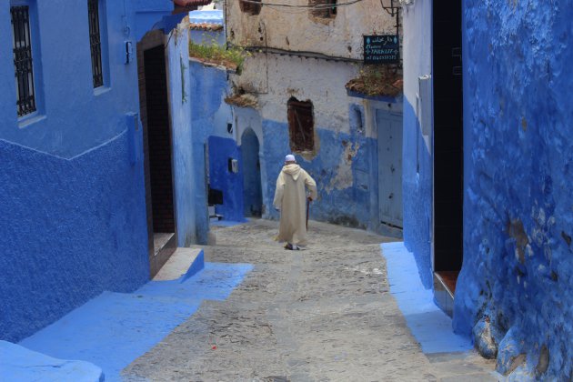 Een wandeling door het blauwe hart van Marokko