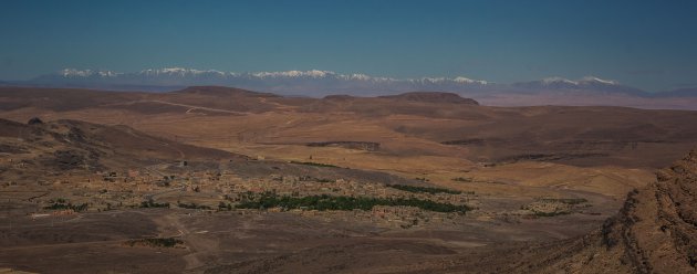 Een landschap in Marokko
