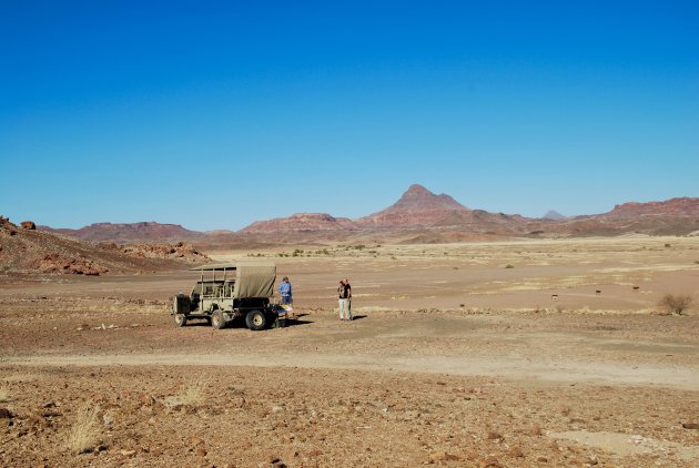 Dwars door droog Damaraland