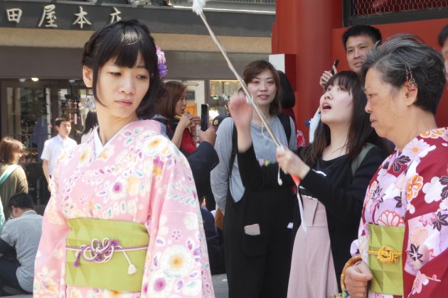 Toerist in eigen land of traditionele Japanse?