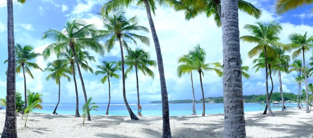 La Caravelle beach in Guadeloupe