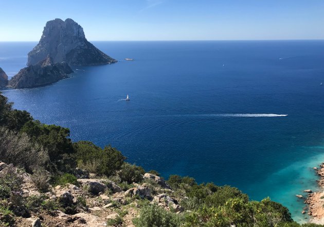 Uitzicht op es Vedra