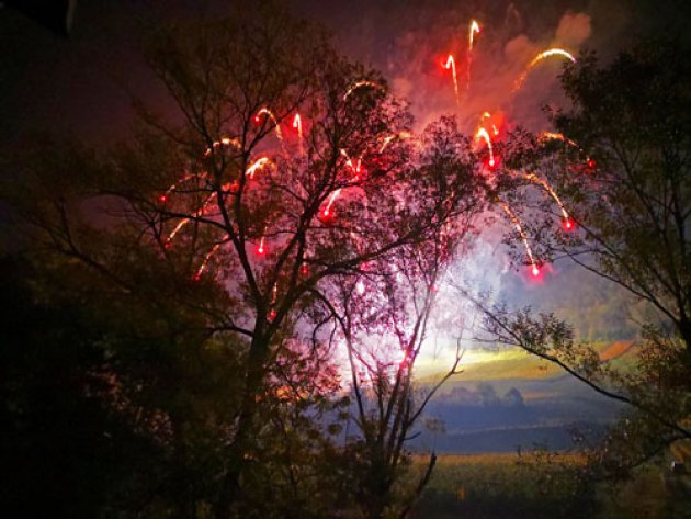 Afsluiting van de wijnfeesten