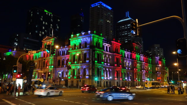 Brisbane by night