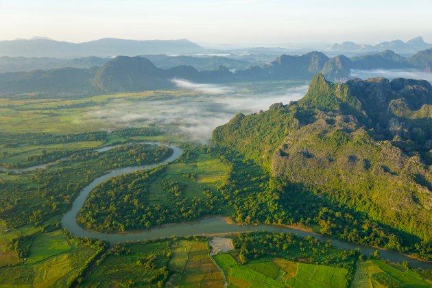 Laos van boven