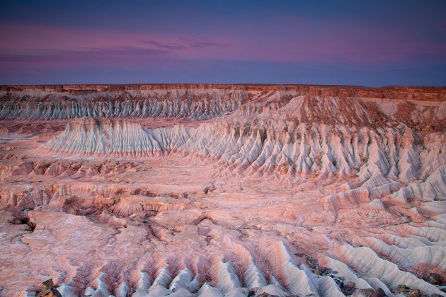 Maanlandschap in Turkmenistan