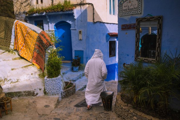 Chefchaouen een gezellige stad