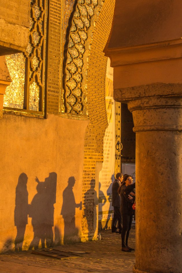 Wachten tot de poort opengaat