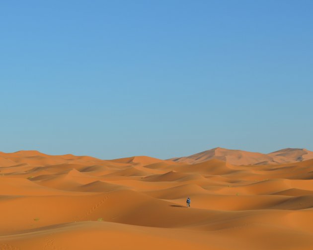 Wegdromen in de oneindige Sahara