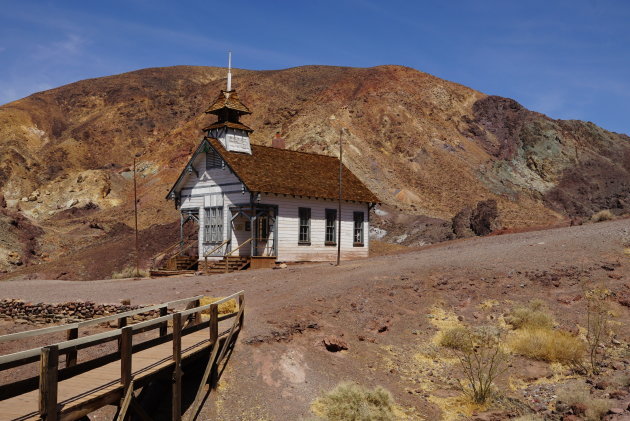 Schooltje in een Ghost Town