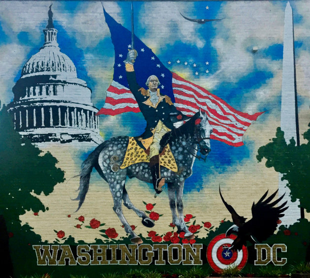 Mural George Washington