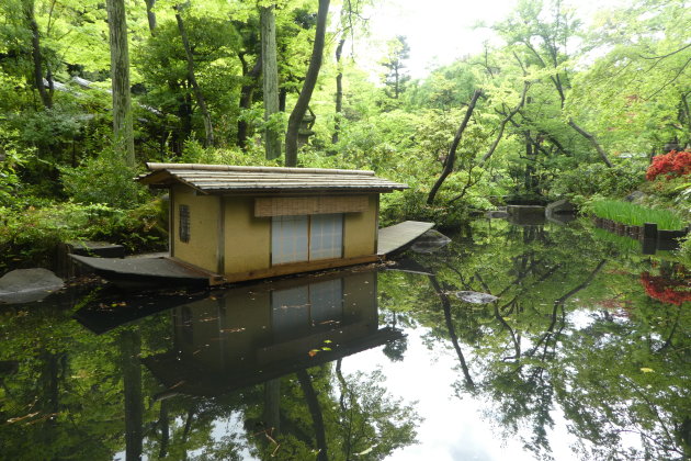 Japanse tuin van het Nezu museum